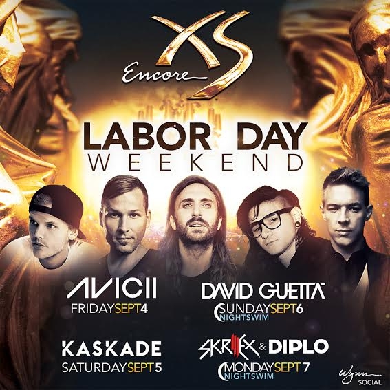 XS Las Vegas Announces Stacked Lineup for Labor Day Weekend The DJ List